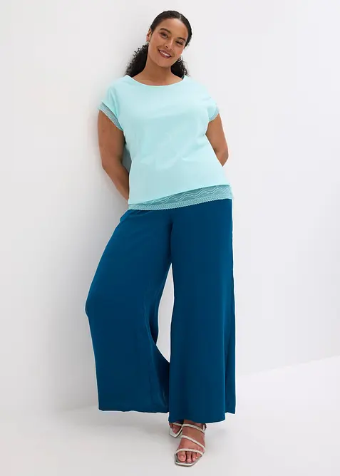 T-shirt boxy en coton, bonprix