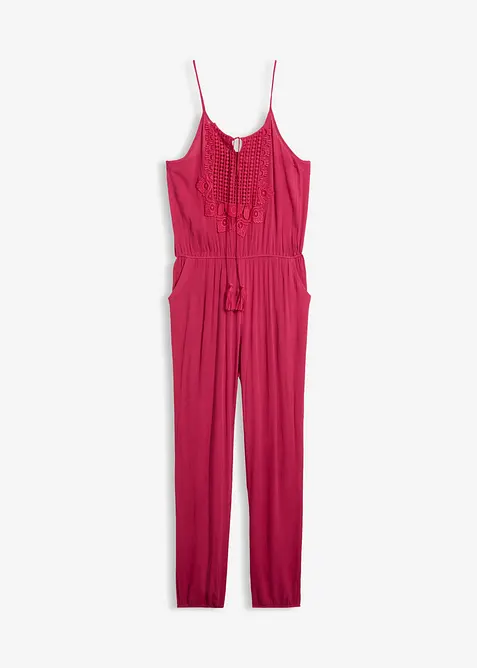 Combinaison en viscose textur&eacute;e, bonprix