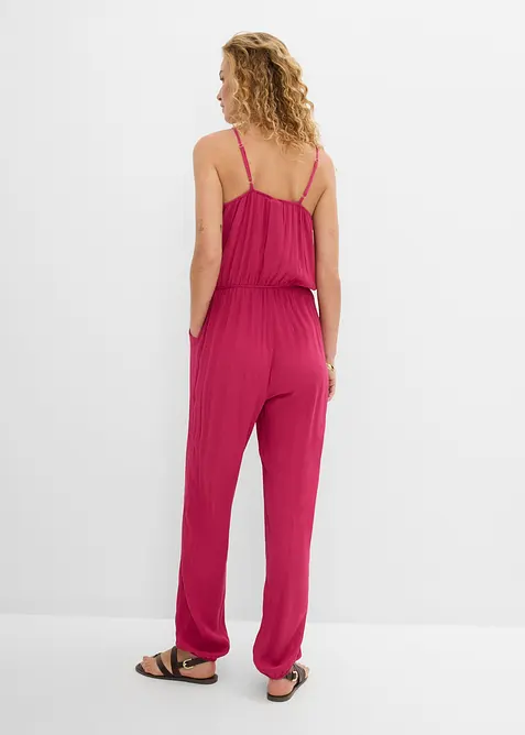 Combinaison en viscose textur&eacute;e, bonprix