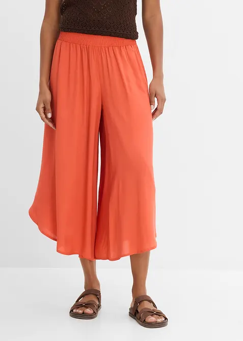 Wadenlange Culotte aus softer Viskose, bonprix