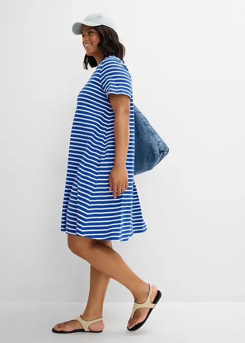Robe fluide en coton flamm&eacute;, bonprix