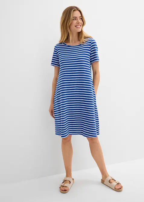 Robe fluide en coton flamm&eacute;, bonprix