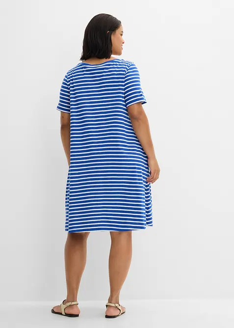 Robe fluide en coton flamm&eacute;, bonprix