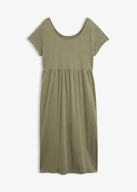 Robe midi 100% coton, bonprix