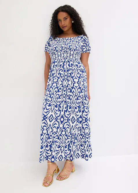 Robe longue en viscose extensible, bonprix
