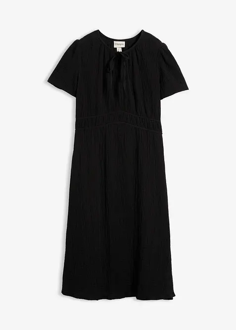 Robe tunique en gaze de coton, bonprix