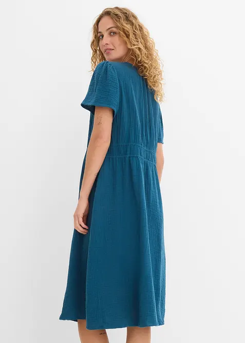 Tunika-Kleid aus Musselin, bonprix