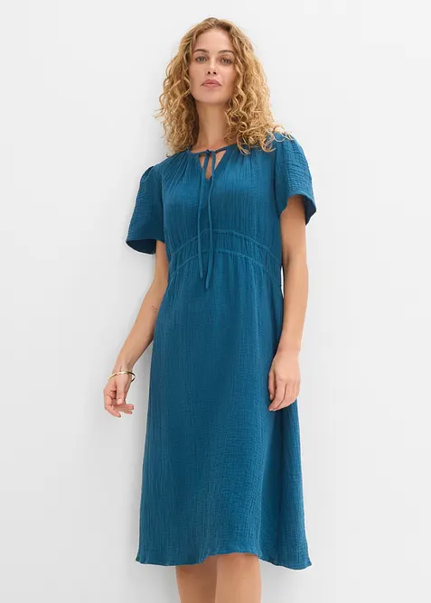 Tunika-Kleid aus Musselin, bonprix