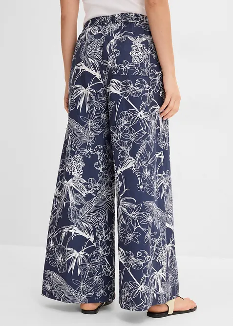 Marlenehose aus reiner Baumwolle, bonprix