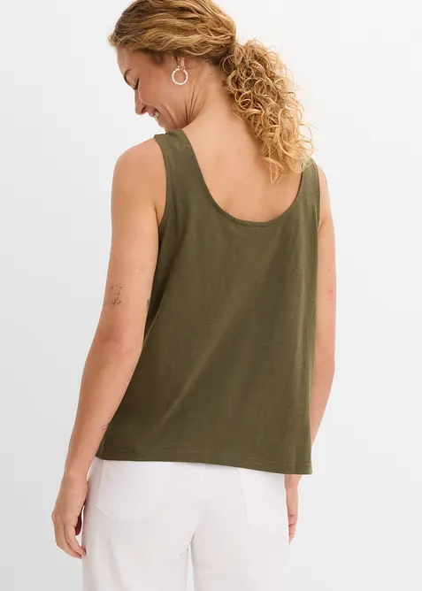 Tanktop aus reiner Bio-Baumwolle, bonprix