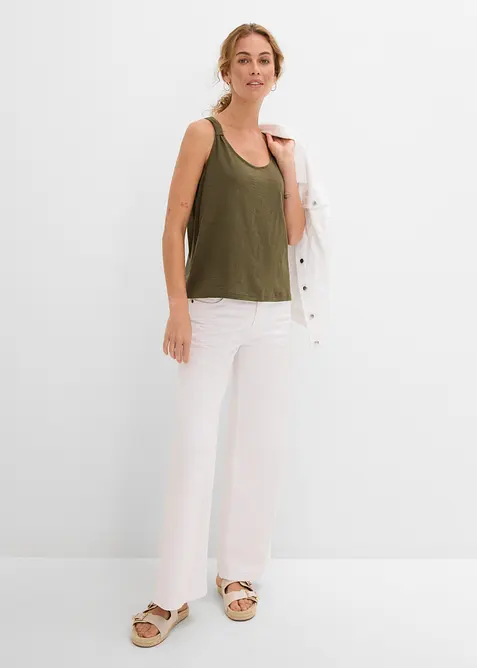 Tanktop aus reiner Bio-Baumwolle, bonprix