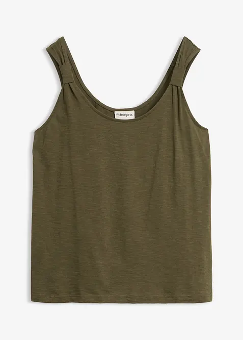 Tanktop aus reiner Bio-Baumwolle, bonprix
