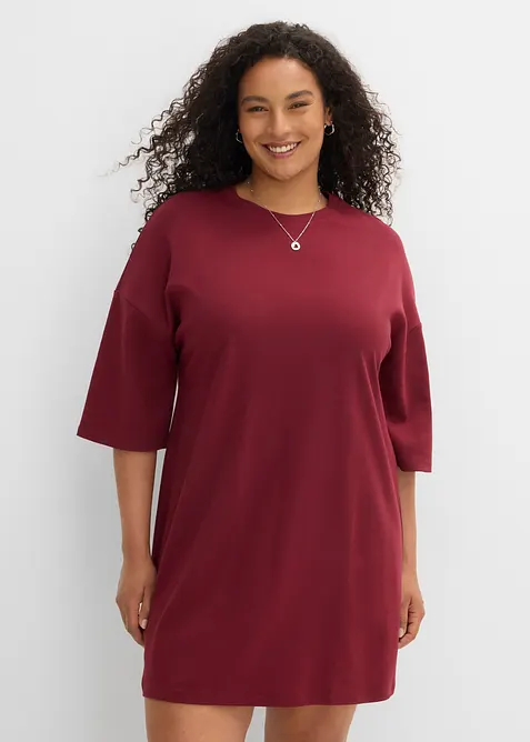 Robe oversize en jersey de coton &eacute;pais, bonprix
