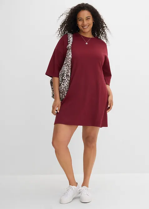 Robe oversize en jersey de coton &eacute;pais, bonprix