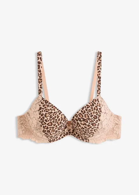 Schalen-BH mit Leopardenmuster, bonprix