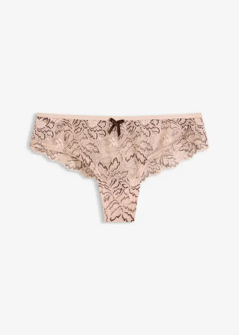 Brazilslip mit zarter Spitze, bonprix
