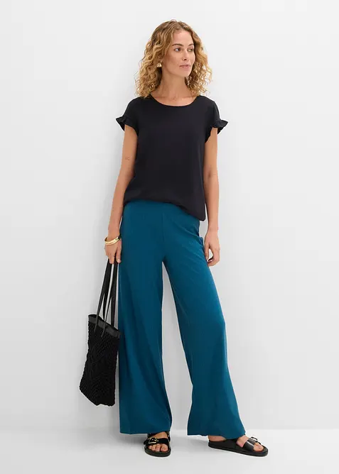 T-shirt &agrave; ruch&eacute;s, bonprix