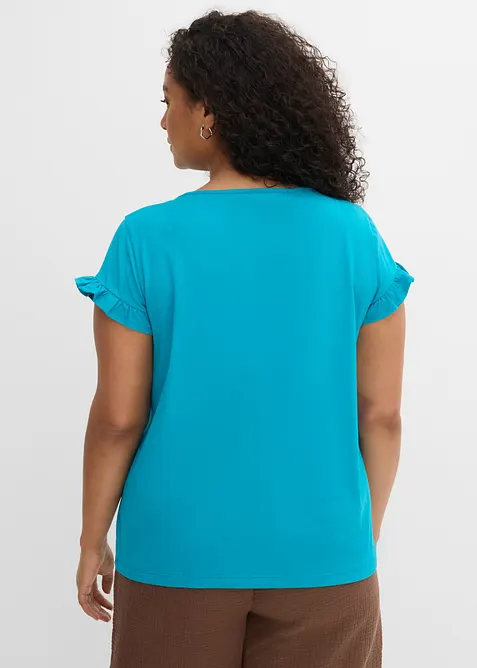 T-shirt &agrave; ruch&eacute;s, bonprix