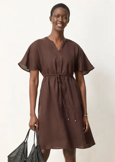 Kleid aus reinem Leinen, bonprix