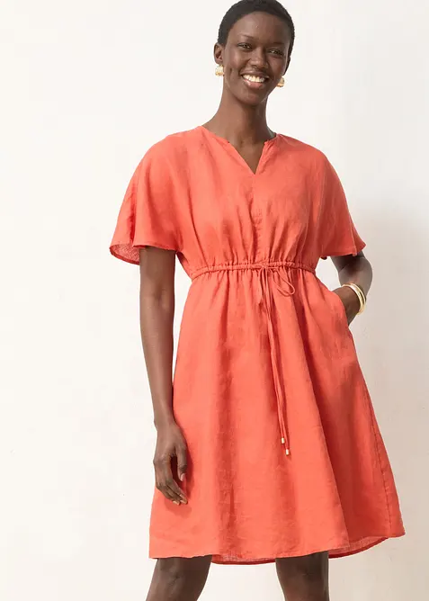 Robe 100% lin, bonprix
