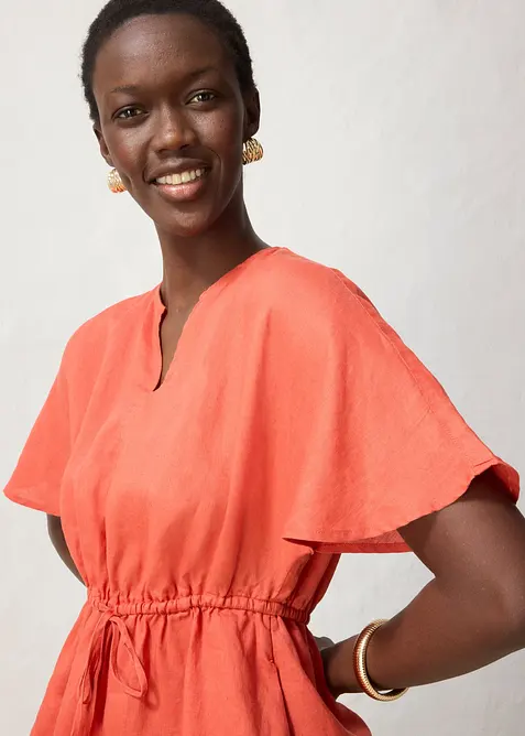 Robe 100% lin, bonprix