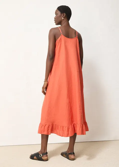 Robe longue 100% lin, bonprix