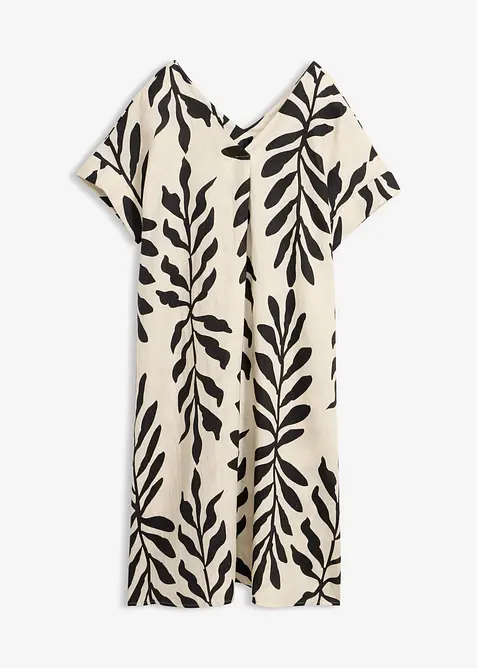 Robe caftan 100&nbsp;% lin, bonprix
