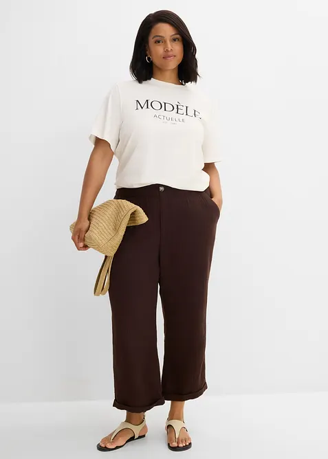 T-shirt oversize 100% coton, bonprix