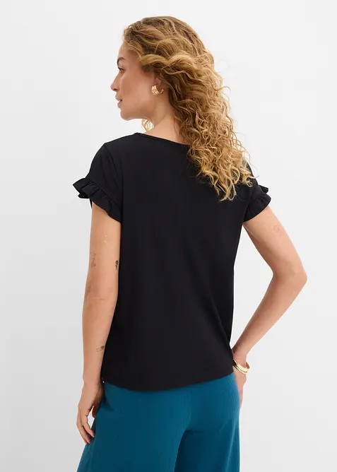 T-shirt &agrave; ruch&eacute;s, bonprix