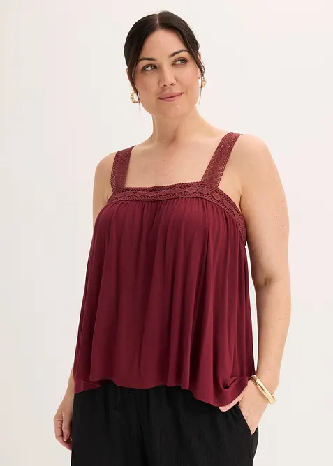 Top en viscose douce, bonprix
