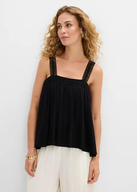 Top en viscose douce, bonprix