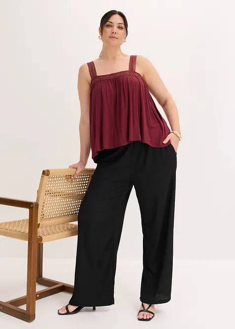 Top en viscose douce, bonprix
