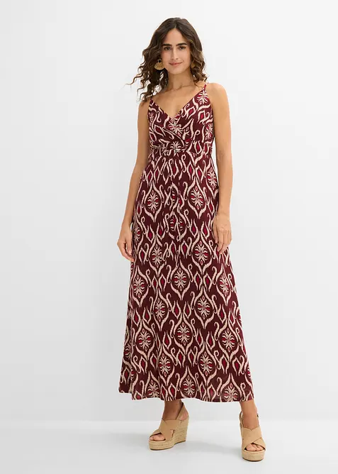 Maxikleid aus flie&szlig;ender Viskose, bonprix