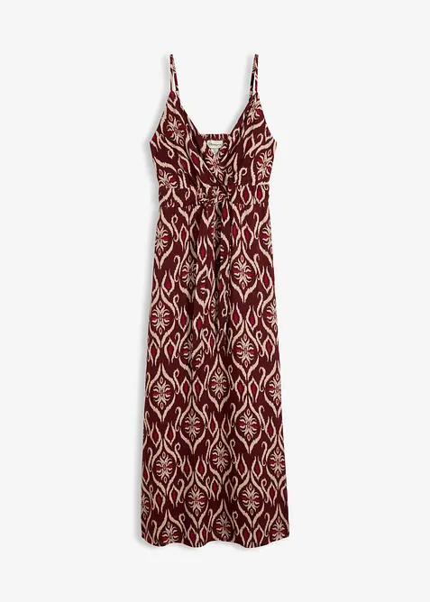 Maxikleid aus flie&szlig;ender Viskose, bonprix