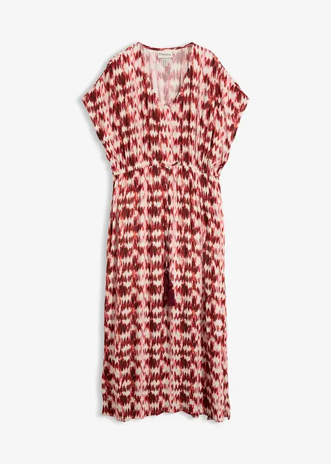 Maxikleid aus strukturierter Viskose, bonprix