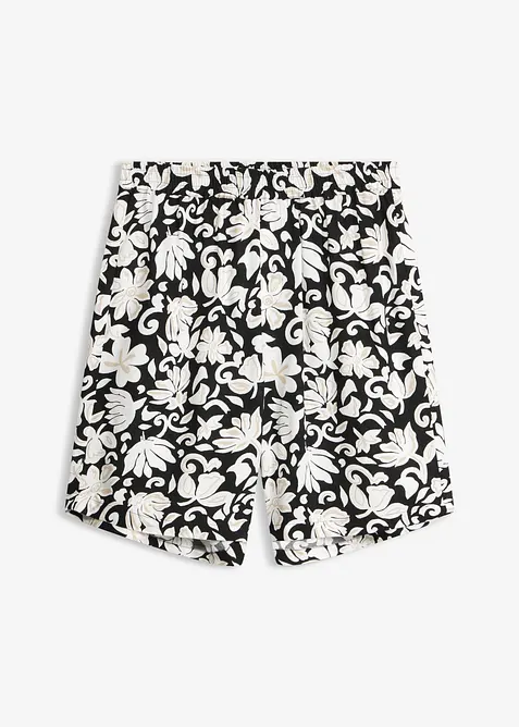Bermuda fluide en viscose &agrave; taille &eacute;lastiqu&eacute;e, bonprix