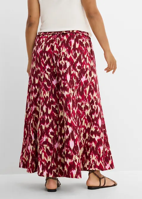 Pantalon palazzo en viscose fluide, bonprix
