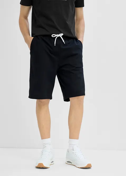 Lot de 2 bermudas sweat loose, bonprix