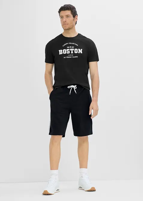 Lot de 2 bermudas sweat loose, bonprix