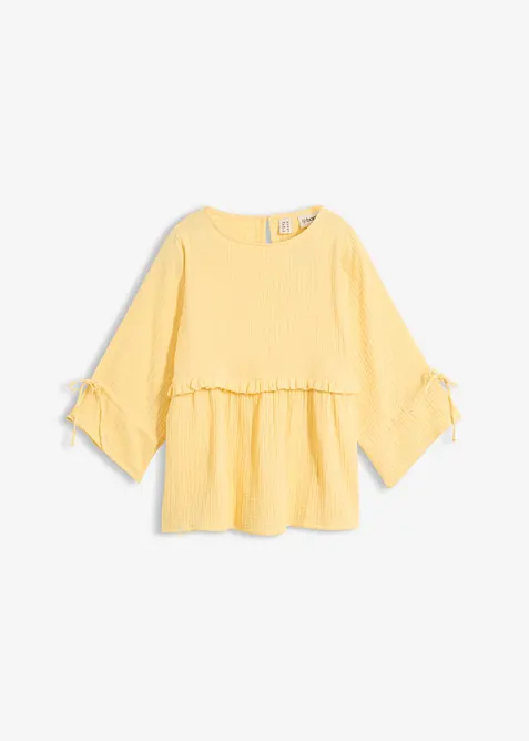 Blouse en gaze de coton, bonprix