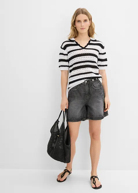 Weites Strickshirt, bonprix