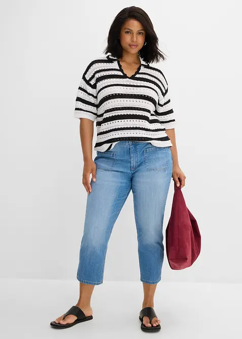 Weites Strickshirt, bonprix