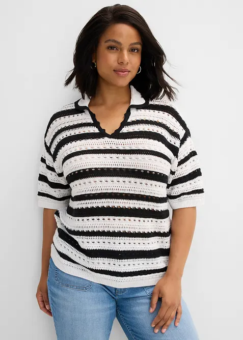 Weites Strickshirt, bonprix