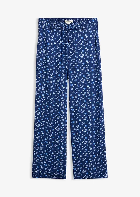 Pantalon 100% viscose, taille &eacute;lastiqu&eacute;e, bonprix