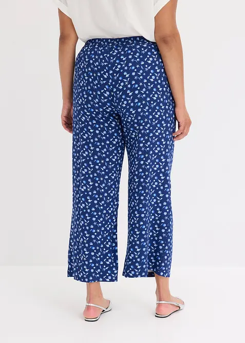 Pantalon 100% viscose, taille &eacute;lastiqu&eacute;e, bonprix