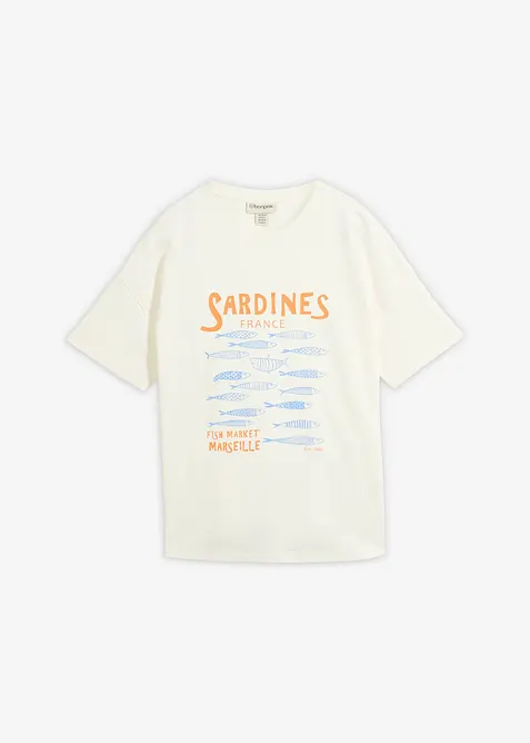 T-shirt en coton &eacute;pais, bonprix