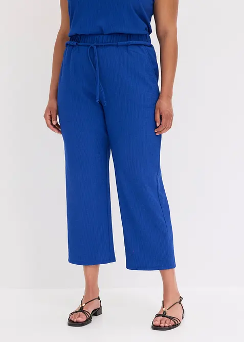 Jersey-Schlupfhose aus strukturiertem Cr&ecirc;pe, bonprix