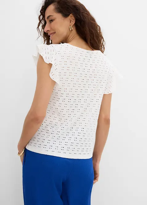 T-shirt en mati&egrave;re douce, bonprix