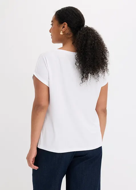 T-Shirt aus softer Viskose, bonprix