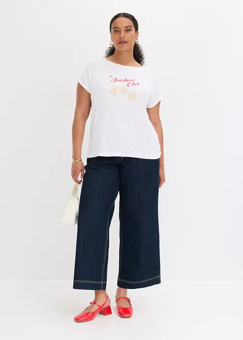 T-Shirt aus softer Viskose, bonprix